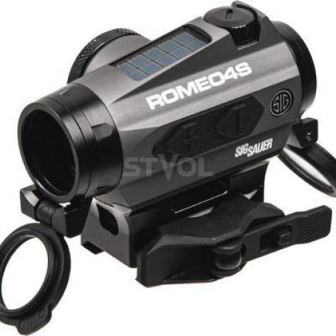 Прибор коллиматорный SIG Optics ROMEO4S 1x20mm, 2 MOA RED DOT BALLISTIC CIRCLE DOT, SOLAR фото 3