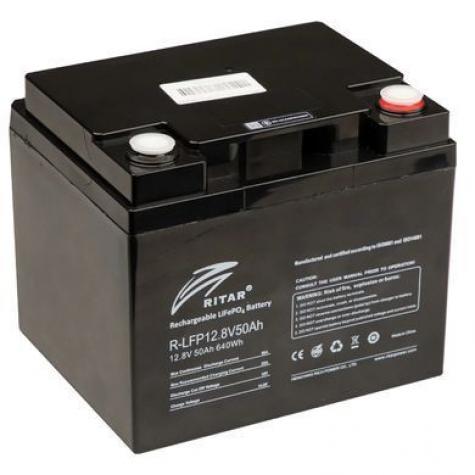 Ritar R-LFP12.8V50AH Аккумуляторная батарея фото 1