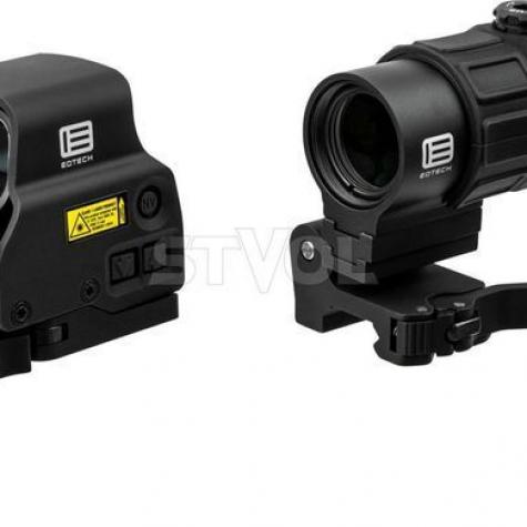 Комплект EOTech Прибор коллиматорный EXPS3-4 с компактным увеличителем G45 5х фото 1