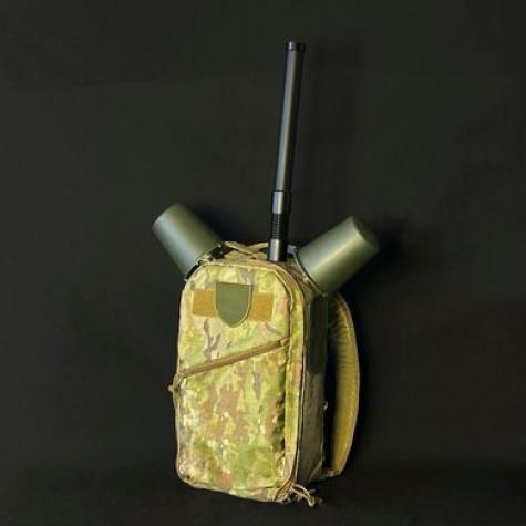 Купольный РЭБ Рюкзак BACKPACK FPV 110W на 3 диапазона (700-860/860-1020/2400 Мгц) фото 1
