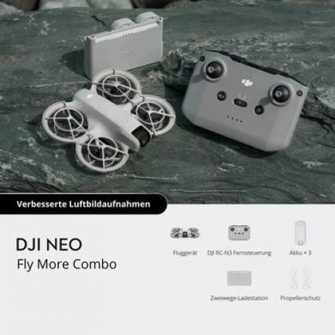 Квадрокоптер DJI Neo Fly More Combo (DJI RC-N3) пульт без дисплея (CP.FP.00000185.01) фото 1