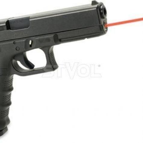 Лазерный целеуказатель интегрированный под Glock 17 Gen 4 (красный) фото 1
