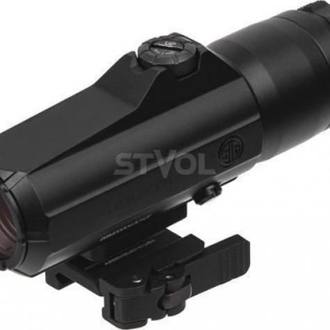 Увеличитель SIG Optics JULIET 6 MAGNIFIER, 6X24MM, POWERCAM QR MOUNT,BLACK фото 3