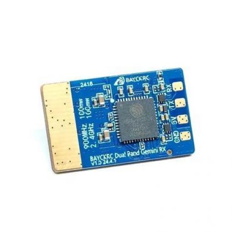 FPV-приёмник BAYCK Gemini Dual Band ELRS 915/2.4GHz с TCXO и ESP32 фото 2