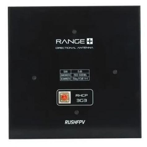 Видеоприемник RushFPV VRX 3.3GHz + Патч Антенна 15dBi для FPV With DVR Version фото 1