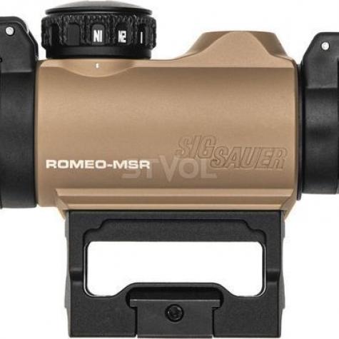 Комплект Sig Optics колiматор ROMEO-MSR 2 MOA та магнiфер JULIET3-MICRO 3X22MM FDE фото 2