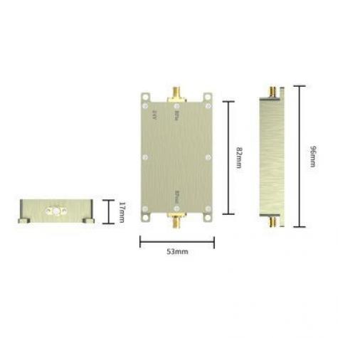2.4GHz 10W / 20W / 40W / 50W / 100W RF усилитель высокой мощности беспроводной расширитель сигнала (10W) фото 4