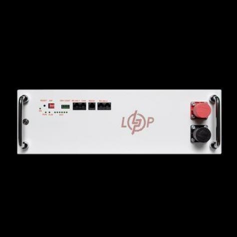 Аккумулятор LP LiFePO4 25,6V - 200 Ah (5120Wh) (BMS JK 150A/100А) RM RS485/CAN WH фото 2