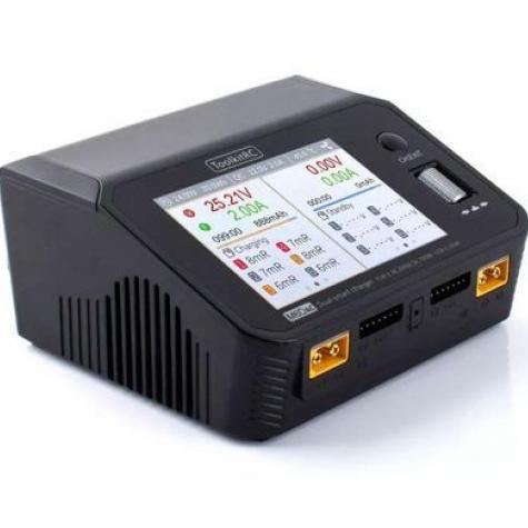Зарядное устройство ToolkitRC M6DAC AC 200W/DC 350W x2 фото 2