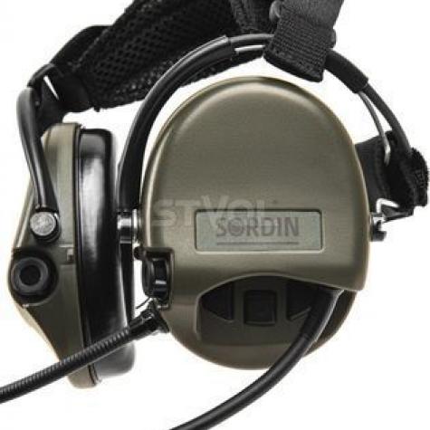 76332-06-S Наушники Sordin Supreme MIL CC Neckband Green PVC фото 3