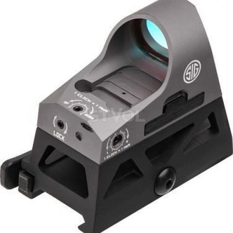 Прибор коллиматорный SIG Optics ROMEO 3 REFLEX SIGHT, 1x25MM, 3 MOA RED DOT,M1913 RISER фото 1