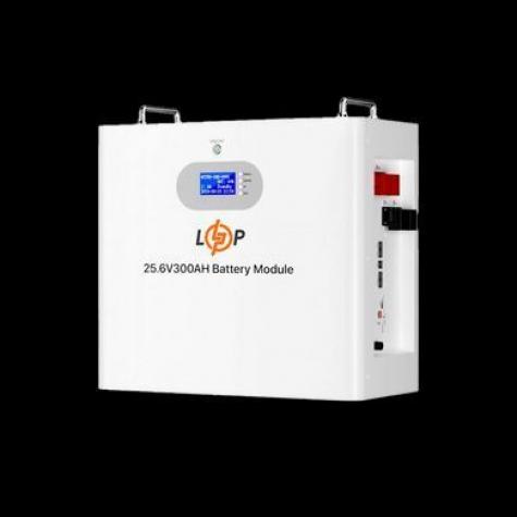Аккумулятор LP LiFePO4 25,6V - 300 Ah 7680Wh (Smart BMS 200A) фото 1