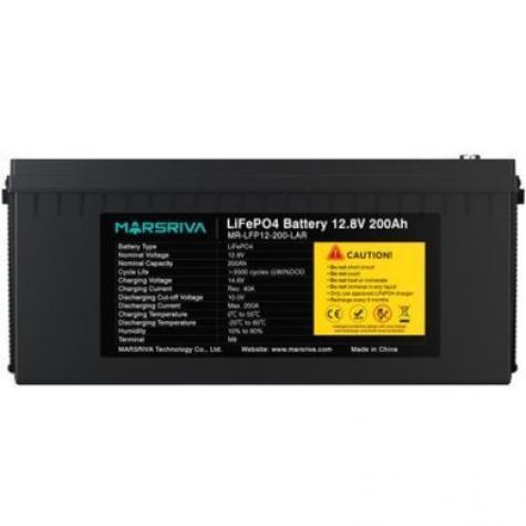 Акумуляторна батарея Marsriva LiFePO4, 12,8 V/200Ah фото 1