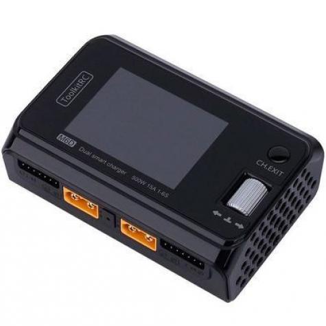 Зарядное устройство ToolkitRC M6D 250W 15A x2 (двухканальное) фото 2