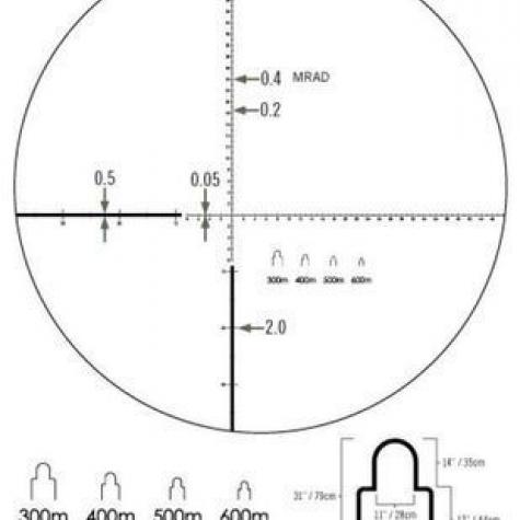Бинокль Vortex Ranger HD 10х50 с дальномерной сеткой MRAD фото 3