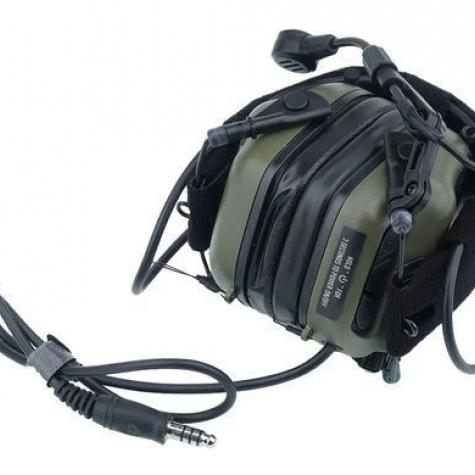 Активные наушники Earmor M32 Green с микрофоном фото 2