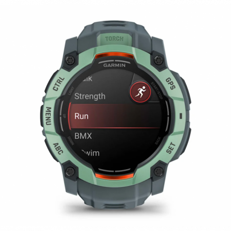 Умные часы Garmin Instinct 3 AMOLED 50 mm Neo Tropic with Twilight Band фото 4