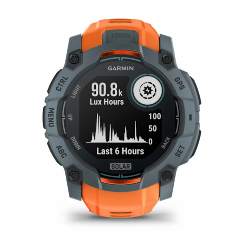 Умные часы Garmin Instinct 3 Solar 50 mm Twilight with Solstice Band фото 3