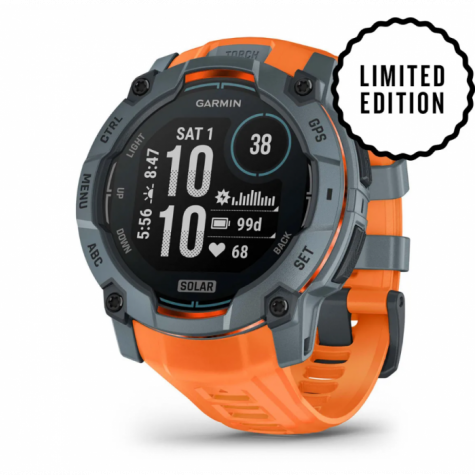 Умные часы Garmin Instinct 3 Solar 50 mm Twilight with Solstice Band фото 1
