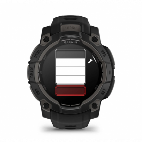 Умные часы Garmin Instinct 3 AMOLED 45 mm Black with Black Band фото 5