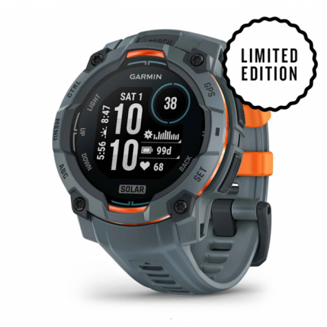 Умные часы Garmin Instinct 3 Solar 45 mm Twilight with Twilight Band фото 1