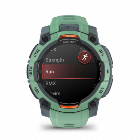 Умные часы Garmin Instinct 3 AMOLED 45 mm Neo Tropic with Neo Tropic Band фото 5