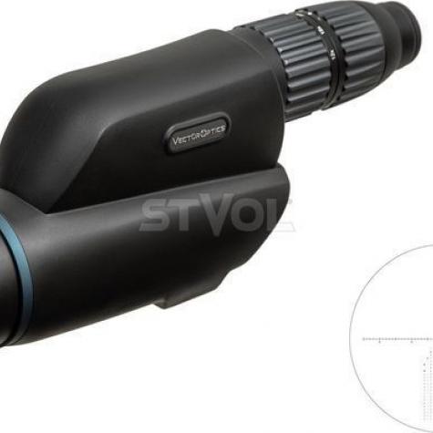 Зрительная труба с тактической сеткой Vector Optics Continental 12-40x60 ED фото 1