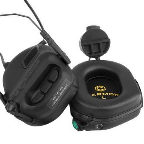 Активные наушники Earmor M31H Black (совместимы с ARC Rail ) фото 2