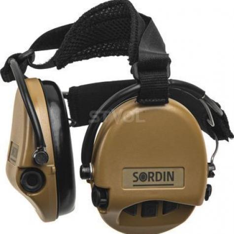 76308-05-S Наушники Sordin Supreme Mil AUX Neckband Sand фото 1