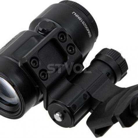 Увеличитель Sig Optics 3Х JULIET3-MICRO 3X22MM, PUSH-BUTTON MOUNT WITH SPACERS, BLACK фото 1