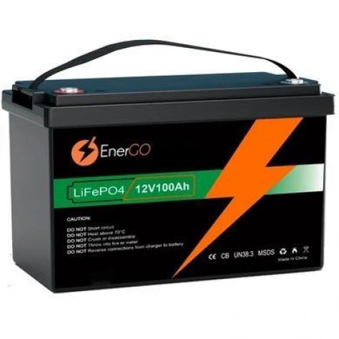 EnerGo LiFePO4 12V 100Ah Аккумуляторная батарея фото 1