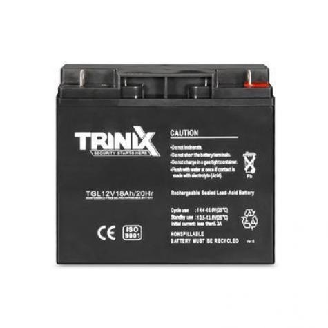 Акумуляторна батарея гелева 12В 18Аг Trinix TGL12V18Ah/20Hr GEL фото 2