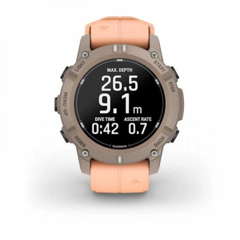 Умные часы Garmin Descent G2 Paloma with Shell Pink Band фото 3