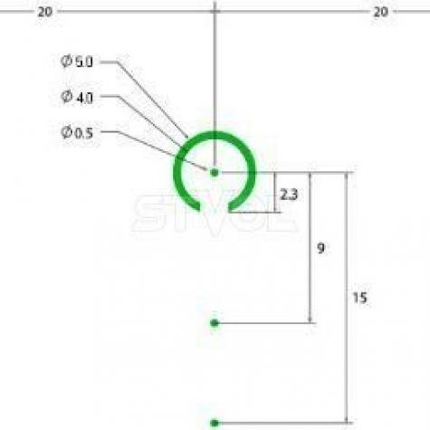 Прибор коллиматорный SIG Optics ROMEO4H 1x20mm,GREEN HORSE SHOE DOT, 0.5 MOA ADJ фото 4
