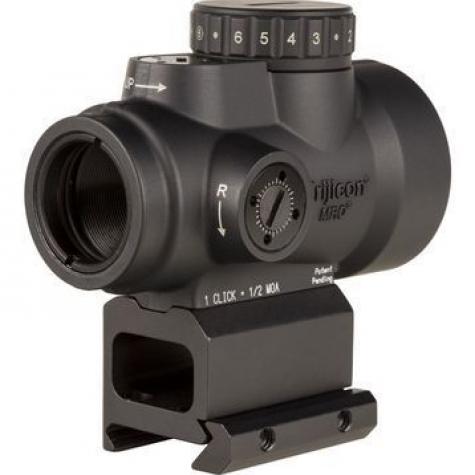 Прицел коллиматорный Trijicon MRO HD 1х25 точка 2 MOA + круг 68 MOA с красной подсветкой фото 1