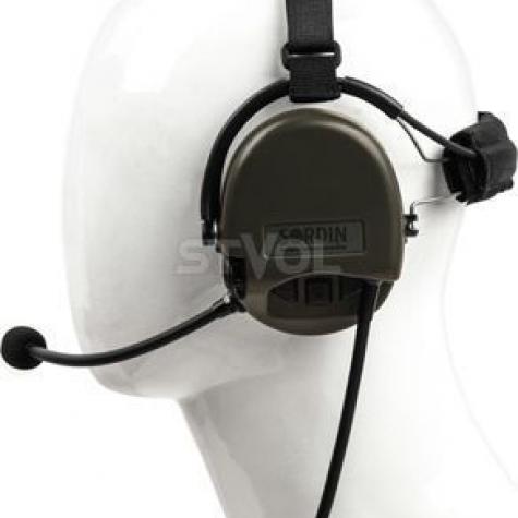76332-06-S Наушники Sordin Supreme MIL CC Neckband Green PVC фото 2