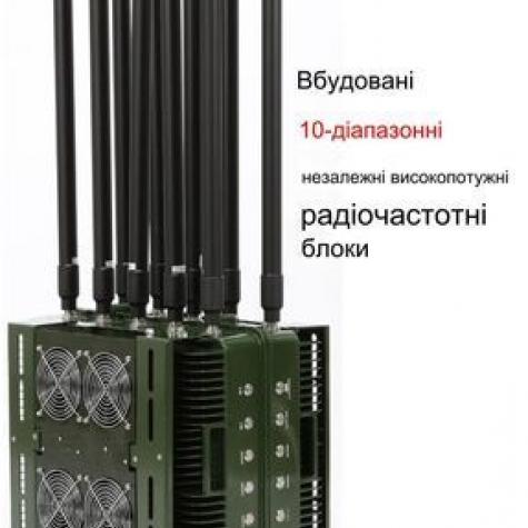 10 диапазонный РЭБ AvengeAngel Titan 350 МГц -1100 МГц, 5.8G + антиланцет фото 3