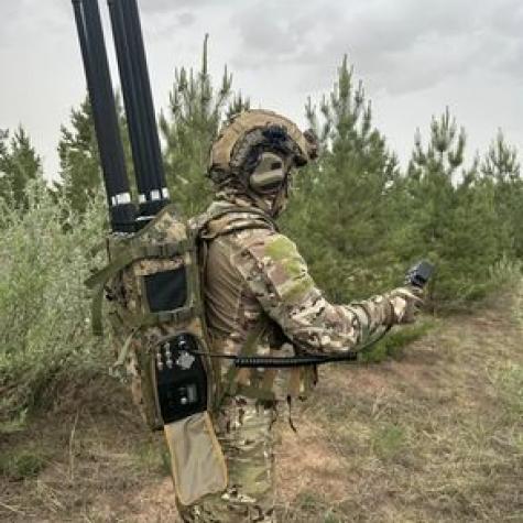 Купольный РЭБ РЮКЗАК AvengeAngel (Захисник) Backpack на 8 диапазонов (350-1050Мгц; 5.8ГГц) фото 1