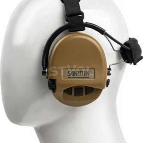 76308-05-S Наушники Sordin Supreme Mil AUX Neckband Sand фото 2