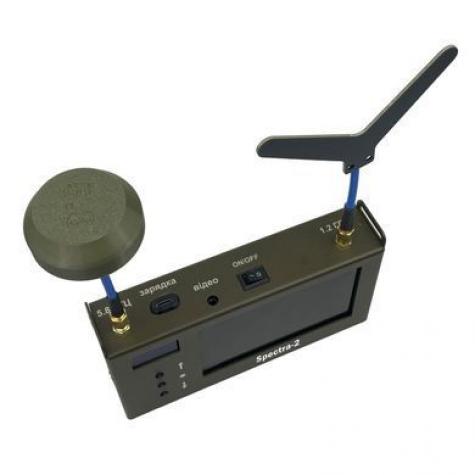Портативный FPV-детектор Spectra-2 с видеоперехватом | Сканер частот 1.2 и 5.8 ГГц фото 2
