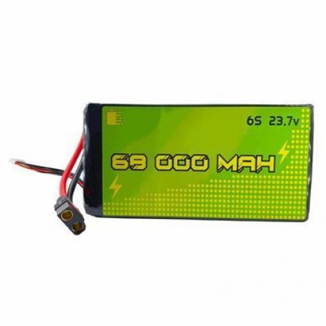 Аккумулятор для дронов типа Баба Яга и Вампир, 6S, 68000 mAh, Solid State, 23.7V фото 3