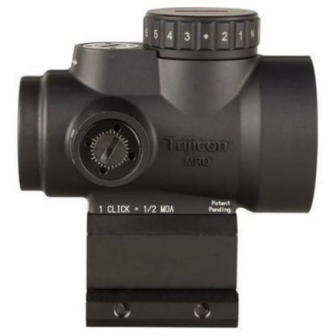 Прицел коллиматорный Trijicon MRO HD 1х25 точка 2 MOA + круг 68 MOA с красной подсветкой фото 4
