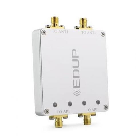 Двухканальный усилитель сигнала EDUP EP-AB023 2.4GHz 2?4W для дронов DJI/Autel фото 1
