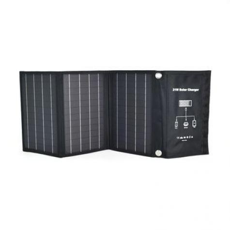 Портативная солнечная панель New Energy Technology 21W Solar Charger фото 1