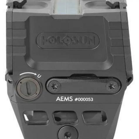 Прибор коллиматорный Holosun AEMS точка 2 MOA + круг 65 МОА фото 3