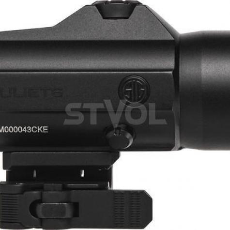 Увеличитель SIG Optics JULIET 6 MAGNIFIER, 6X24MM, POWERCAM QR MOUNT,BLACK фото 1