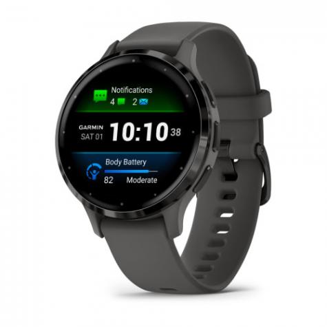 Garmin VENU 3S серый с темно-серым безелем фото 1