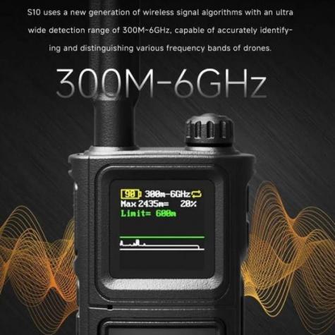 SKYDROID S-10 / «СОКОЛ 10» портативный всенаправленный детектор-обнаружитель дронов фото 4