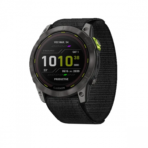 Умные часы Garmin Enduro 2 Sapphilar Solar Carbon Grey фото 1