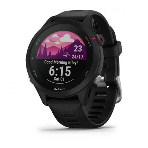 Умные часы Garmin FORERUNNER 255S Music с черным ремешком фото 1